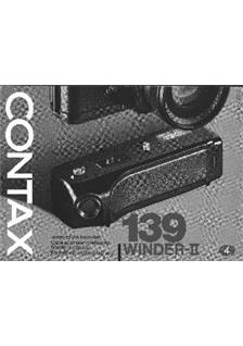 Contax Motors manual. Camera Instructions.